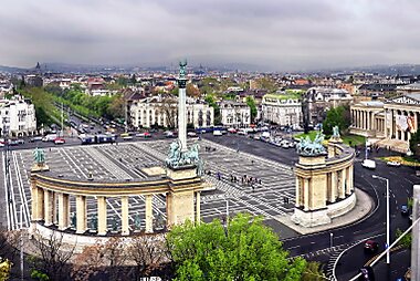 budapest tourist map english