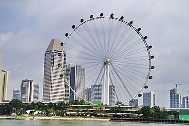 singapore map tourist