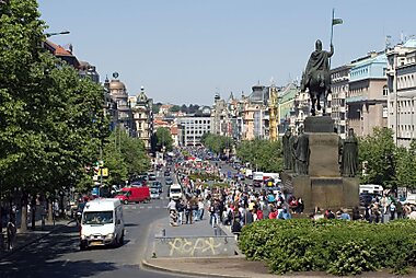 tourist attraction map prague