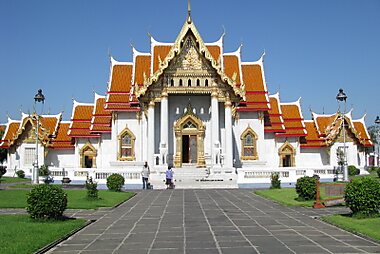 tourist attraction map in bangkok