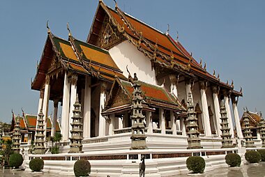 tourist attraction map in bangkok