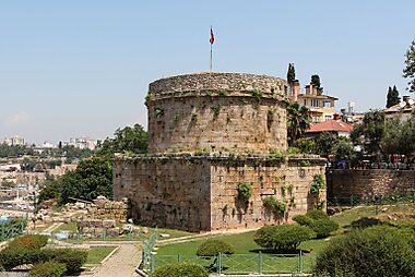 antalya map tourist