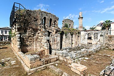 antalya map tourist