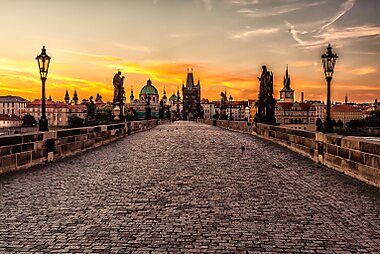 tourist attraction map prague