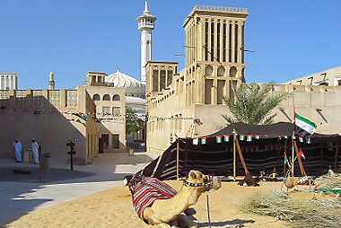 uae tourism map