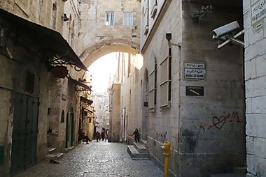 jerusalem tourist map