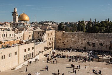 tourist map jerusalem