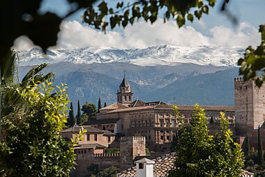 granada spain map tourist