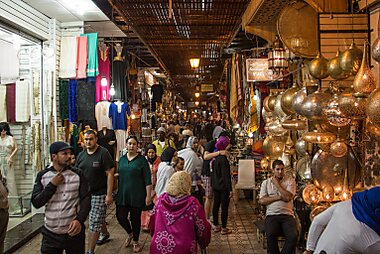 marrakech tourist map