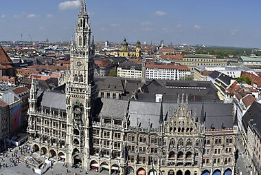 munich germany tourist map