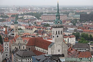 munich germany tourist map