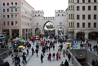 munich germany tourist map