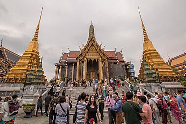 tourist attraction map in bangkok