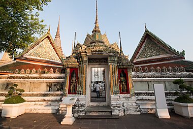 tourist attraction map in bangkok