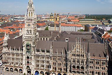 munich germany tourist map