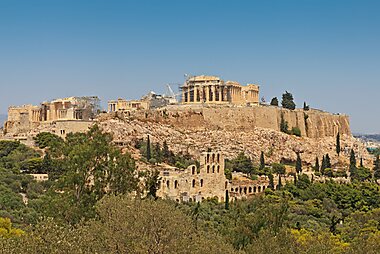 athens tourist attractions map