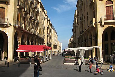 beirut tourist map