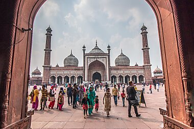 delhi tourism map