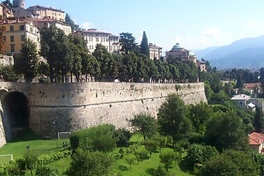 tourist map of bergamo