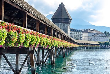 tourist map of lucerne switzerland