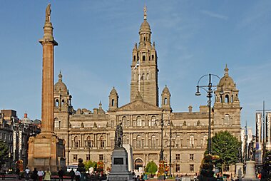 glasgow tourist attractions map