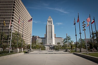 map of tourist attractions in los angeles