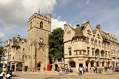 tourist map of oxford city centre