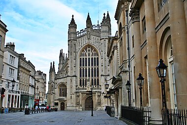 bath city tourist map