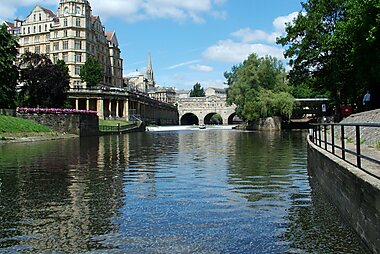 bath city tourist map