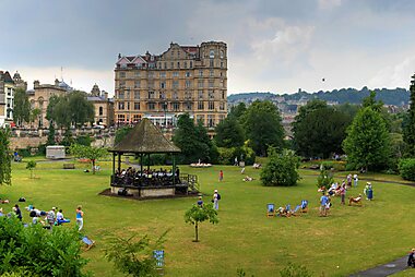 bath city tourist map