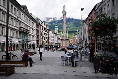 tourist map of innsbruck