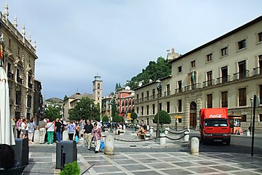 granada spain map tourist