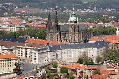 tourist attraction map prague