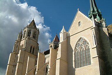 tourist map of dijon france