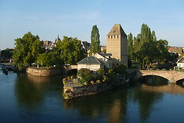 tourist map strasbourg