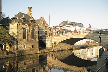 tourist map ghent belgium