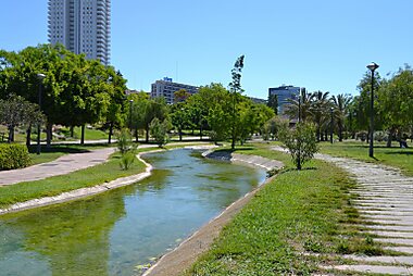 valencia spain map tourist