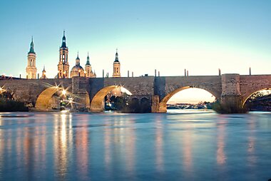 Zaragoza Printable Tourist Map | Sygic Travel