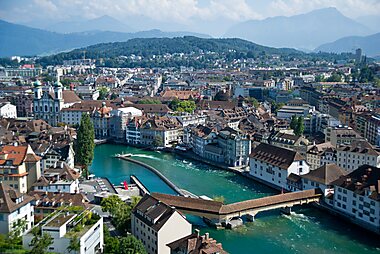 tourist map luzern