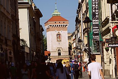 tourist map of krakow poland