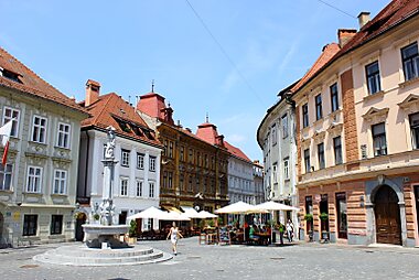 ljubljana tourist map