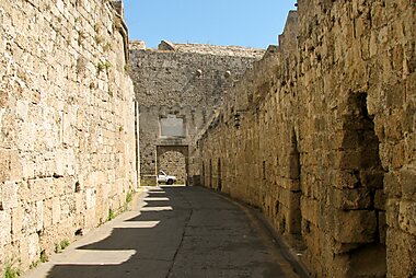 rhodes tourist map