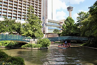 san antonio tourism map