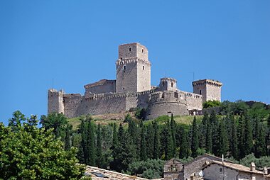 assisi tourist map