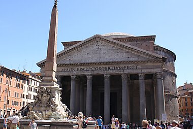 rome city center tourist map