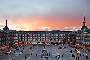 tourist map of madrid