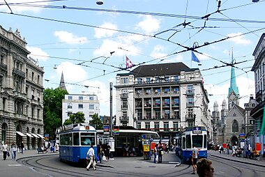 tourist zurich tram map