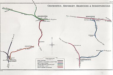 Chichester Printable Tourist Map | Tripomatic