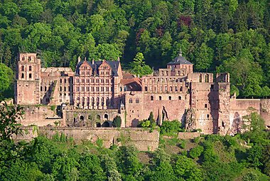 heidelberg tourist map