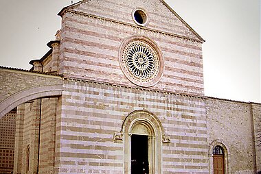 assisi tourist map